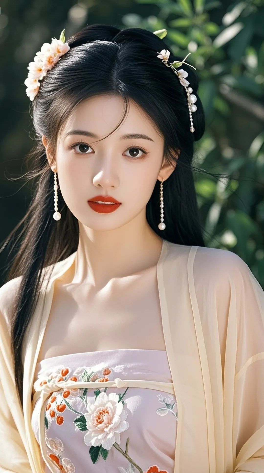 美女壁纸，高清手机壁纸‖闭月羞花，动人心扉